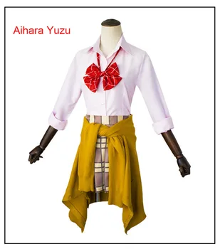 Citrus Aihara Yuzu Anime Vienotu Uzvalks, Krekls, Svārki, Džemperi, Cosplay Kostīms Apģērbs Apģērbs
