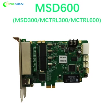 MSD600 pilnkrāsu led ekrānu kontrolieris Sinhroni nosūtot kartes atbalsts /Nova nosūtot kartes MSD300 MCTRL300 MCTRL600 660