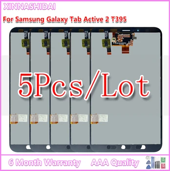5gab/daudz Par Samsung Galaxy Tab Aktīvo 2 T390 SM-T395 ar skārienekrānu Digitizer LCD Displeja Paneļa Montāža Rezerves Daļas