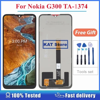 Sākotnējā Pārbaudīta Nokia G300 G3-00 TA-1374 LCD Displejs Ar Touch Screen Digitizer Pilnu komplektu Ar Remonta Instrumenti