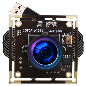 ELP 2MP 1080P CMOS IMX323 H. 264 USB Kameras Moduļa ar Platleņķa 150 Grādu Platleņķa Objektīvs Drošības Suverillance