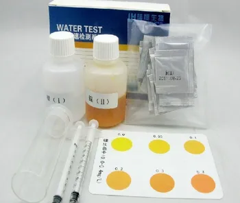 Ātrās noteikšanas niķelis niķeļa jonu satura noteikšanas komplekts NI testa komplektu 0-0.4 mg/l koncentrācija
