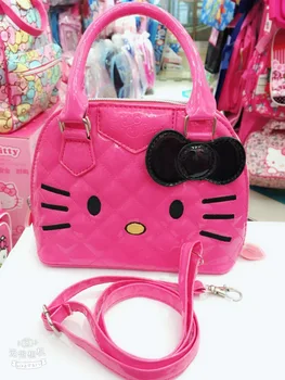 Sanrio hello kitty bērnu messenger bag cute princese rokassomu, pleca soma, bērns dāvanu karikatūra soma