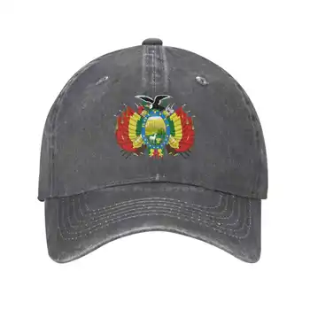 Bolīvija augstākās Kvalitātes Denim Logo cap Beisbola cepure Adīta cepure