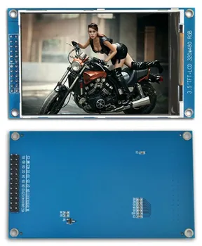 3.5 collu 24PIN TFT LCD Krāsu Ekrāns Modulis ILI9486 Disku IC 16 bit Paralēlo Interfeisu 320(RGB)*480