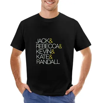 Jack & Rebecca & Kevin & Kate & Randall - Tas ir Mums T T-Krekls estētisko drēbes tukšs t krekli vīriešu t krekli ar garām piedurknēm