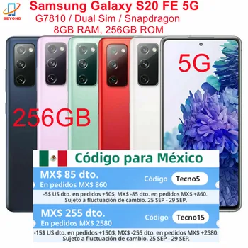 Samsung Galaxy S20 FE 5G G7810 Dual Sim 256 GB ROM 8 gb RAM S20FE S20 Lite 6.5