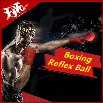 2022 Boksa Reflekss Bumbu Galvas Joslā Cīnās Ātrumu Apmācības Perforators Bumbu MMA Bokseris Puses Acu Mācību komplektu Sporta Muay Thai Izmantot