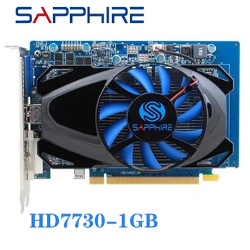Izmantot SAFĪRA HD7730 1GB AMD Video Kartes GPU Radeon HD 7730 GDDR5 128 bitu Grafikas Kartēm, DATORU, Datoru, Spēlē Video Kartes, HDMI