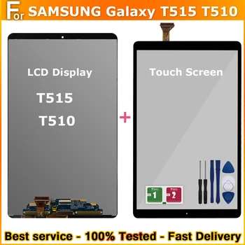 LCD Vai Pieskarties Par Samsung Galaxy Tab 10.1 2019 T510 T515 LCD Displejs Vai Touch Screen Digitizer Montāža T510 T515