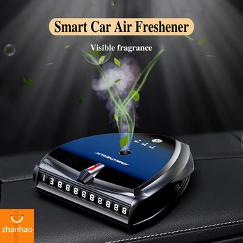 V88 Saprātīga Spray Auto Gaisa Atsvaidzinātājs USB Uzlādes Veidu-c Ostas Interjera Aksesuāri Sieviete Garšas Smaržas Difuzoru Piederumi