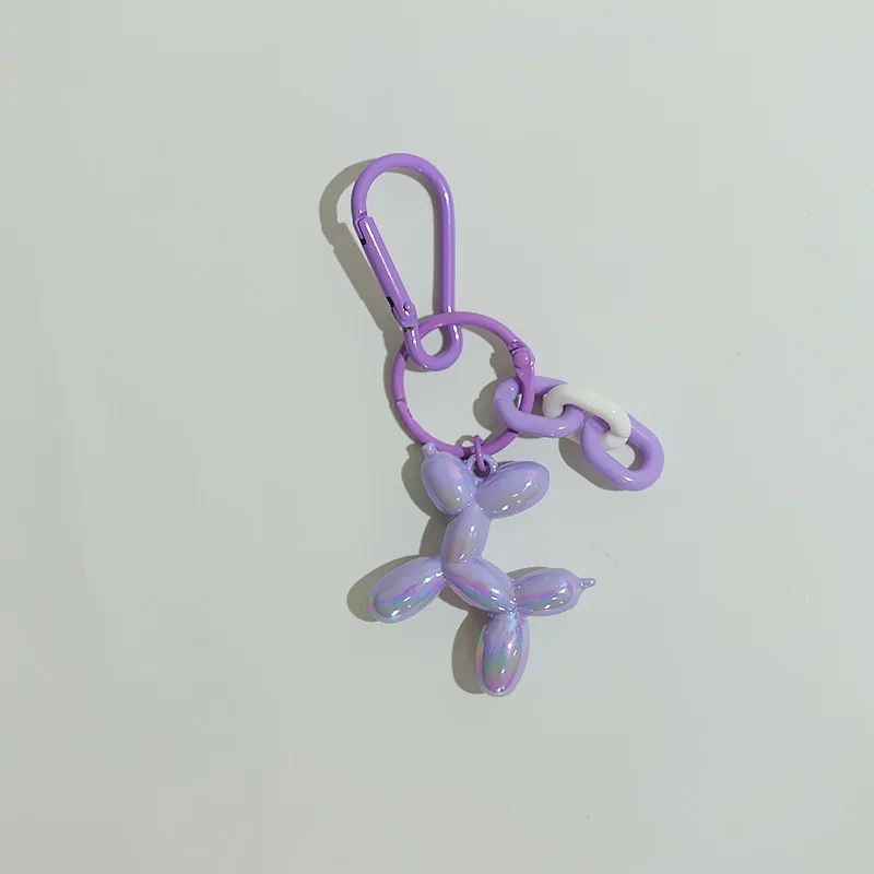 Balonu Suns Atslēgu piekariņi Hip-hop 3D-trīsdimensiju Galvanizācijas Kucēns Auto Atslēgu Piekariņu Schoolbag Šarmu Accessorie Gudrs Keychain